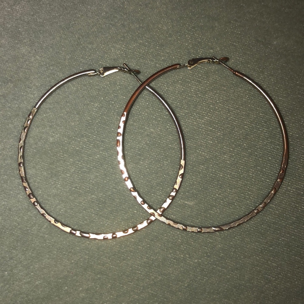 Silver Hoop Earrings